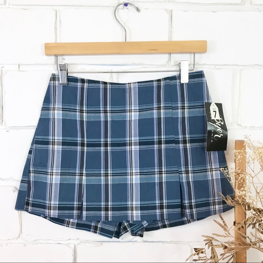 NWT deadstock 90’s vintage plaid skort